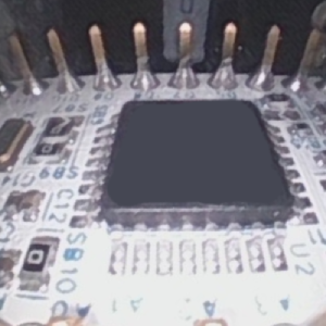 LEDコントローラーの内部基板 観察画像